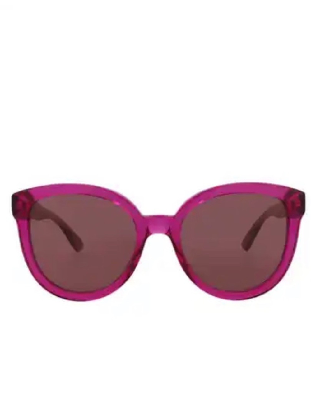 Gucci GG1315S Fuchsia Rounded Cat Eye Sunglasses w/ Case & Pouch $475 Retail